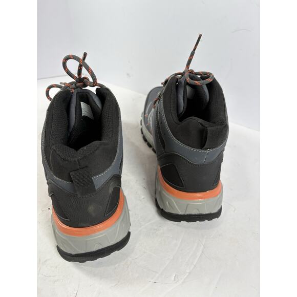 Eddie Bauer Echo Lake Softshell Hiking Boots Men’s 9 Gray Orange Trail Shoes main image 7
